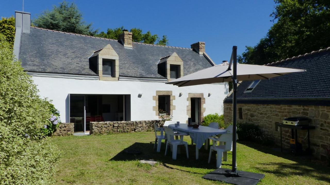 Belle Longere En Campagne A Larmor Baden Villa Exterior photo