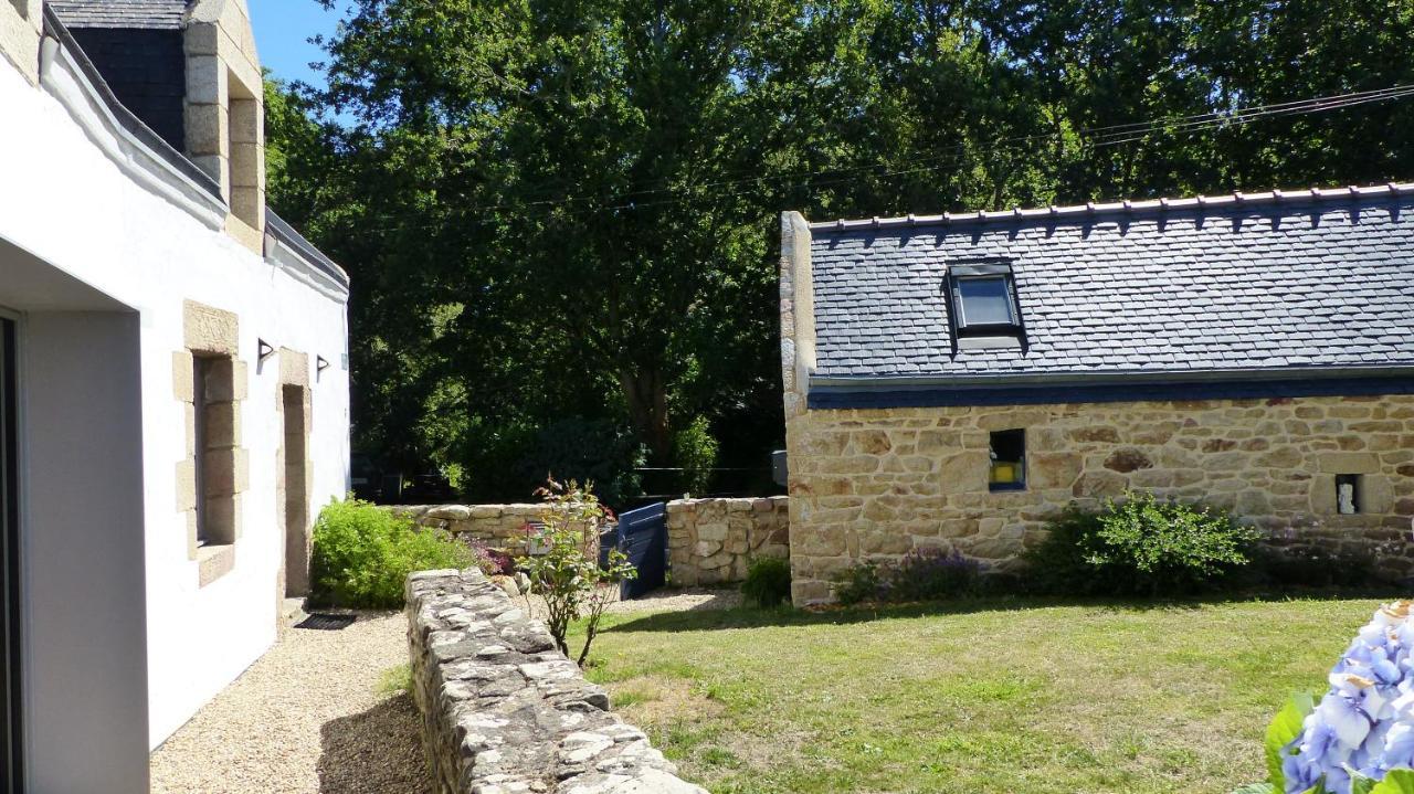 Belle Longere En Campagne A Larmor Baden Villa Exterior photo